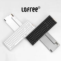 Lofree Flow-Teclado mecánico inalámbrico de bajo perfil, 100 teclas, Junta Bluetooth, Juego de 2 modos para jugador, portátil, PS4, Xbox, iPhone, iPad