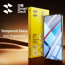 SmartDevil Displayschutzfolie für VIVO iQOO 13 HD, matt, Sichtschutz, gehärtetes Glas, Anti-Fingerabdruck, nicht vollständig abdeckend
