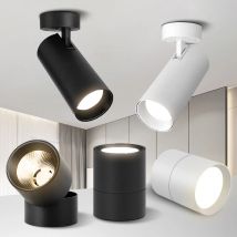 Set Led Track Light COB Track Lighting Fixture lampada da parete Rail Spot Lights 10/15/40W 220V Spotlight per negozio di abbigliamento Home