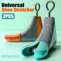 Repacego 1/2 Stück Schuhspanner, Schuhspanner, universell, Unisex, für Damen und Herren, verstellbare Länge, Breite, High-Top-Expander, Extender Keeper