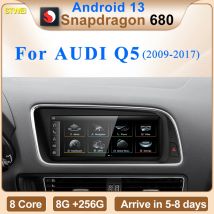 STWEI Qualcomm Snapdragon 680 6225 2,4 GHz Drahtlose CarPlay Android 13 Auto Für AUDI Q5 Auto Multiledia Player Video GPS Bluetooth