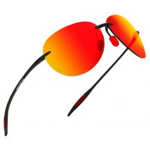 Maxjuli klassische Sports onnen brille für Männer Frauen tr90 randloser Rahmen zum Laufen Angeln Golf Surf Fahren Sonnenbrille mj8008