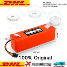 Batteria di ricambio originale al 100% per robot aspirapolvere BRR-2P4S-5200S per Xiaomi Roborock S55 S60 S65 S50 S51 S5 MAX S6