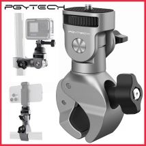 PGYTECH Super Clamp Mount 17 mm auf 37 mm 1/4 Zoll Schraubenadapter für Fahrrad-/Fahrzeugserie Radfahren Action Kamera Smartphones