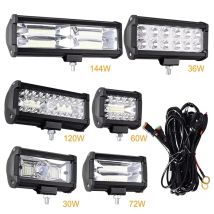 Samochodowe światło robocze LED Offroad 4x4 Reflektory przeciwmgielne Dioda Reflektor SUV ATV