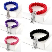Nylon Personalisierte Hund Kragen Pet Komfortable Durable Kragen Für Kleine Medium Large Hund Halsbänder Führt Zubehör Pet liefert