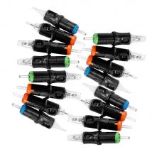20 Pz Monouso Universale Aghi Cartuccia Del Tatuaggio Aghi RL RS RM M1 Per Macchina Del Tatuaggio Sopracciglio Eyeliner Penna di Trucco Permanente