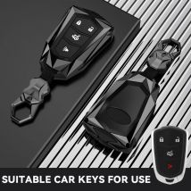 Passend für Cadillac Autoschlüsselabdeckung Schnalle Shell Ferrule ATS CT6 CTS DTS XT5 Escalade ESV SRX STS XTS 28T ELR