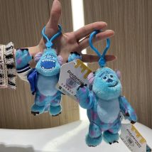 11CM Original Disney Monsters University Plüsch-Schlüsselanhänger Spielzeug James Sullivan Mike Wazowski Weiche Angefüllte Puppe Kinder Weihnachtsgeschenk