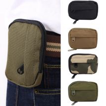 Taktische Mini Brieftasche Karte Tasche Kleine Tasche Schlüssel Beutel Geld Tasche Männer Wasserdichte Tragbare EDC Tasche Jagd Outdoor Taille Tasche Nylon
