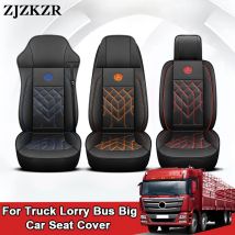 LKW, LKW, Bus, großer Autositzbezug, Eisseidenleder, universeller verschleißfester Schutz, atmungsaktiv, rutschfest, Innenzubehör