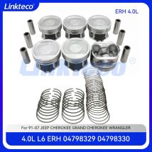 Motorteil-Kolben- und Ringsatz passend für 4,0 T L L6 GAS ERH für 91–07 JEEP CHEROKEE COMANCHE GRAND CHEROKEE WRANGLER 4.0L 04798329