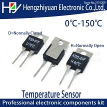 KSD-01F Thermische Schalter H D 90 95 100 105 110 115 120 125 130 135 150 C Grad Schließer KEINE Temperatur Sensor Thermostat