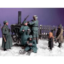 Precision 1/35 Resin Model Kit GK, Resin Soldier Rest State Model, Unpainted