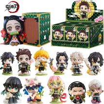 Anime Demon Slayer Blind Box Tanjiro Kamado Nezuko figurka anime kreskówkowa kreatywna personalizowana statuetka model ozdoba prezent zabawki