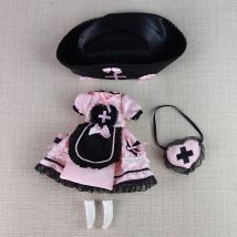 ICY DBS Blyth Rock 1/6 BJD Süßes Krankenschwesterkleid inklusive Socken Tasche Anime Mädchen Spielzeug Geschenk SD