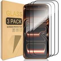 Tempered Glass For iPhone 17 Pro Max 14 16 15 13 11 12 Pro Max Air 16E Screen Protector For iPhone SE 7 8 Plus XR XS Glass Film