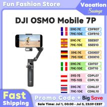 DJI Osmo Mobile 7P estabilizador de cardán robusto de 3 ejes, 10 horas de duración de la batería y carga del teléfono Original nuevo