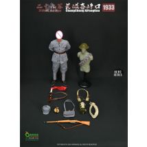 QOTOYS QOM-1042 Xifengkou der 29. Armee im Maßstab 1:6 an der Großen Mauer, klassischer männlicher Soldatenanzug, passend für 12-Zoll-Actionfiguren-Körpermodell