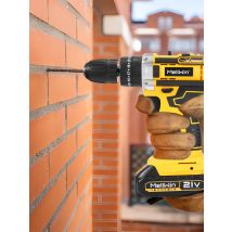 MELLWIN 25+3 Torque Electric Impact Drill Multipurpose Cordless Electric Screwdriver DIY Power Tool For Makita 18V Battery Pin
