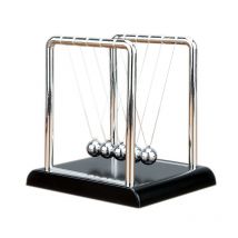 Scienza fisica giocattolo Newton Balance pendolo palla collisione risparmio energetico Law Ball Office Desktop Decoration regalo di festa