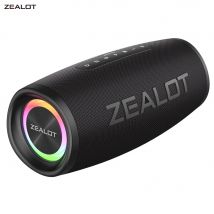 ZEALOT-S56 Bluetooth-Lautsprecher, 40 W Ausgangsleistung, Bluetooth-Lautsprecher mit hervorragender Bassleistung, IPX6 wasserdichter Camping-Lautsprecher