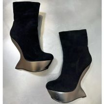 Fretword Heels Damen Stiefeletten Sexy Spitzschuh Akzeptieren Sie individuelle Neuankömmlinge Mode Damen Stiefel
