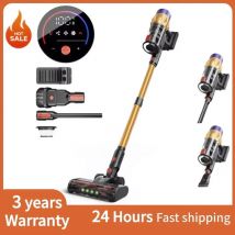 Aspirapolvere wireless portatile IDEACH V18 550W 45kPa, touchscreen intelligente, 3 modalità di alimentazione, batteria rimovibile, aspirapolvere per la casa