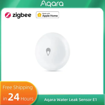 Aqara Wasserimmersionssensor E1 Zigbee Überschwemmungs- und Wasserleckdetektor für Zuhause Fernalarm Sicherheitssensor für Mi Home APP