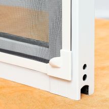 zanzariera per porta con schermo magnetico Schermo magnetico per finestra Tulle Mesh Stealth Personalizza tenda a rete fai-da-te, accessorio in PVC, magnetismo