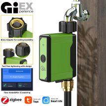 ZIGBEE WIFI Garten Bewässerung Timer Smart Sprinkler Tropf Bewässerung System Integrierte Wasser Flow Recorder Controller TUYA