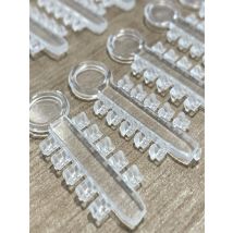 10sticks 100pcs Orthodontics Rubber Rotation Wedge