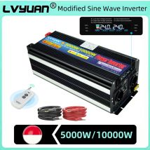 5000W/10000W Wechselrichter DC12V DC24V zu AC220V-230V Modifiziertes Sinuswellen-Off-Grid-System Professioneller Wechselrichter