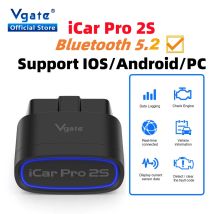 Vgate iCar Pro 2S ELM327 Bluetooth V5.2 Scanner OBD per auto Aggiornato EV Strumento diagnostico automatico BimmerCode per IOS Android Energy Auto