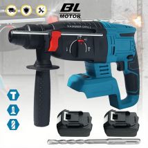 26MM Bürstenlosen Elektrischen Hammer Bohrer Multifunktionale Dreh Cordless Wiederaufladbare Power Werkzeuge Für Makita 18V Batterie