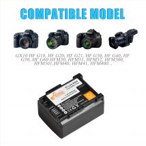 BP-808 BP 808 Digital Battery Pack LED USB Charger For Camera Canon BP-827 BP 827 BP-819 BP-807 BP-809 XA10 HF20 HF10 HF100 HG20