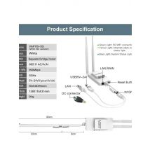 5GHz WiFi Bridge/Router/Repeater WiFi to Ethernet Adapter for DVR IoT IP Camera Monitor Video Transmission VAP11S-5G