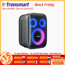Tronsmart Halo 200 altoparlante Bluetooth Karaoke Party Speaker con sistema audio a 3 vie uscita 120W ingresso per chitarra microfono integrato/cablato