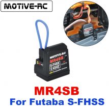 MOTIVE-RC 2,4G SFHSS Antennenlos HV Empfänger MR4SB SBUS Für Futaba S-FHSS 4PM 4PX 4PLS 3PV 4PV 10PX T14SG T18MZ RC Sender