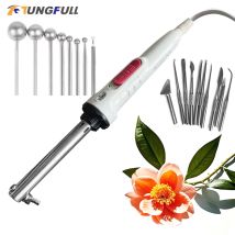 110 V/220 V elektrische Stoffblumenmaschine, schnell erhitzende Stoffblumen-Bügelmaschine, Kit für DIY Blumenhandwerk, Hochzeit