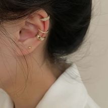 Zarte Zirkon niedlichen Clip Ohrringe weibliche Schnalle Ohr manschette keine Piercings gefälschte Knorpel Ohr für Frauen 2024 Modeschmuck