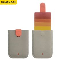 DAX V1 V2 V3 RFID-Leder-ID-Kartenhalter, minimalistische tragbare Geldbörse für Männer und Frauen, Bank-Kreditkarten-Abdeckung, Geld-Geldbörse