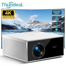 Proiettore ThundeaL 2K 4K Full HD 1080P TDA7W 32G Android WiFi per Home Theater, Proiettore TDA7 per Esterni, Riunioni, Video 3D e Film