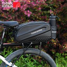 Wasserdichte Fahrrads attel tasche reflektierende 14l Heck tasche hinten Heck tasche Road Mountain Gepäckträger Fahrrad taschen