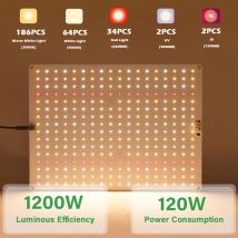 Samsung LM281B Quantum LED Grow Light 120W 150W Veg and Bloom Phyto-Lampenbeleuchtung