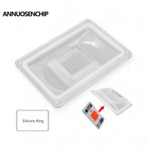 90 Grad LED Cob Chip Licht Linse PC Lampen schirm mit wasserdichtem versiegelten Silikon ring für LED-Quelle Outdoor wachsen Flutlicht DIY