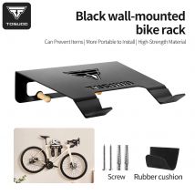 TOSUOD Soporte de montaje en pared para bicicletas de acero resistente, soporte de almacenamiento para bicicletas plegable de 30 kg de capacidad con almohadillas de protección contra arañazos, SPCC A