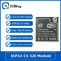 ESP32-C5 ESPC5-32E Modul WIFI 6 2,4G+5G+BLE kompatibel mit C5-1U Modul