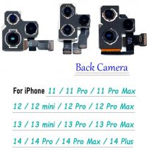 NEUES getestetes hinteres großes hinteres Kamera-Flexkabel Hauptkameramodul-Ersatz für IPhone 11 12 Mini 13 Pro Max 14 Plus