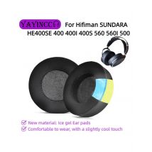 YAYINCC Replacement Ice Gel  ear pads For Hifiman SUNDARA HE400SE 400 400I 400S 560 560I 500 Headset Repair and replace parts
